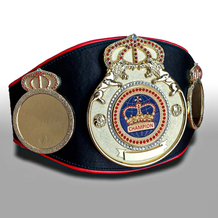 CHAMPIONSHIP BELT PROLION/G/BLUEGEM - AVAILABLE IN 6+ COLOURS